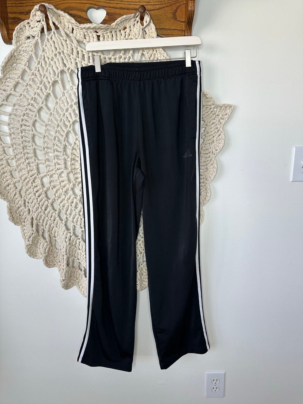 Adidas Y2K Black And White Track Pants Size Large